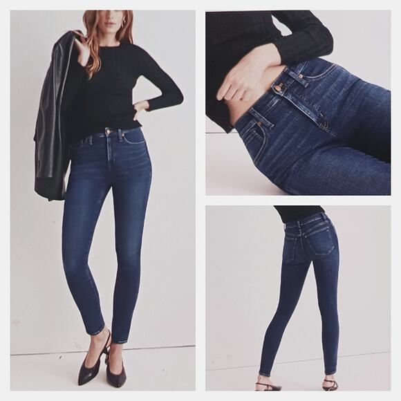 Madewell Denim - Madewell Curvy High Rise Skinny EUC Size 24  J680